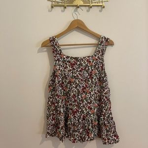 LOFT~ Floral Tank Blouse